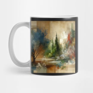 Abstract Arboreal Reverie Mug